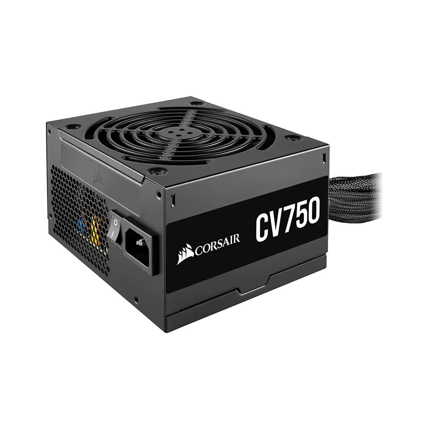 Nguồn Máy Tính - PSU Corsair CV750 750W chuẩn 80 Plus Bronze - Hàng chính Hãng