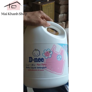 1 Thùng 4 Can Nước Giặt Dnee Thái Lan Nhập Khẩu-Cty Đại Thịnh-Team Nhãn Phụ