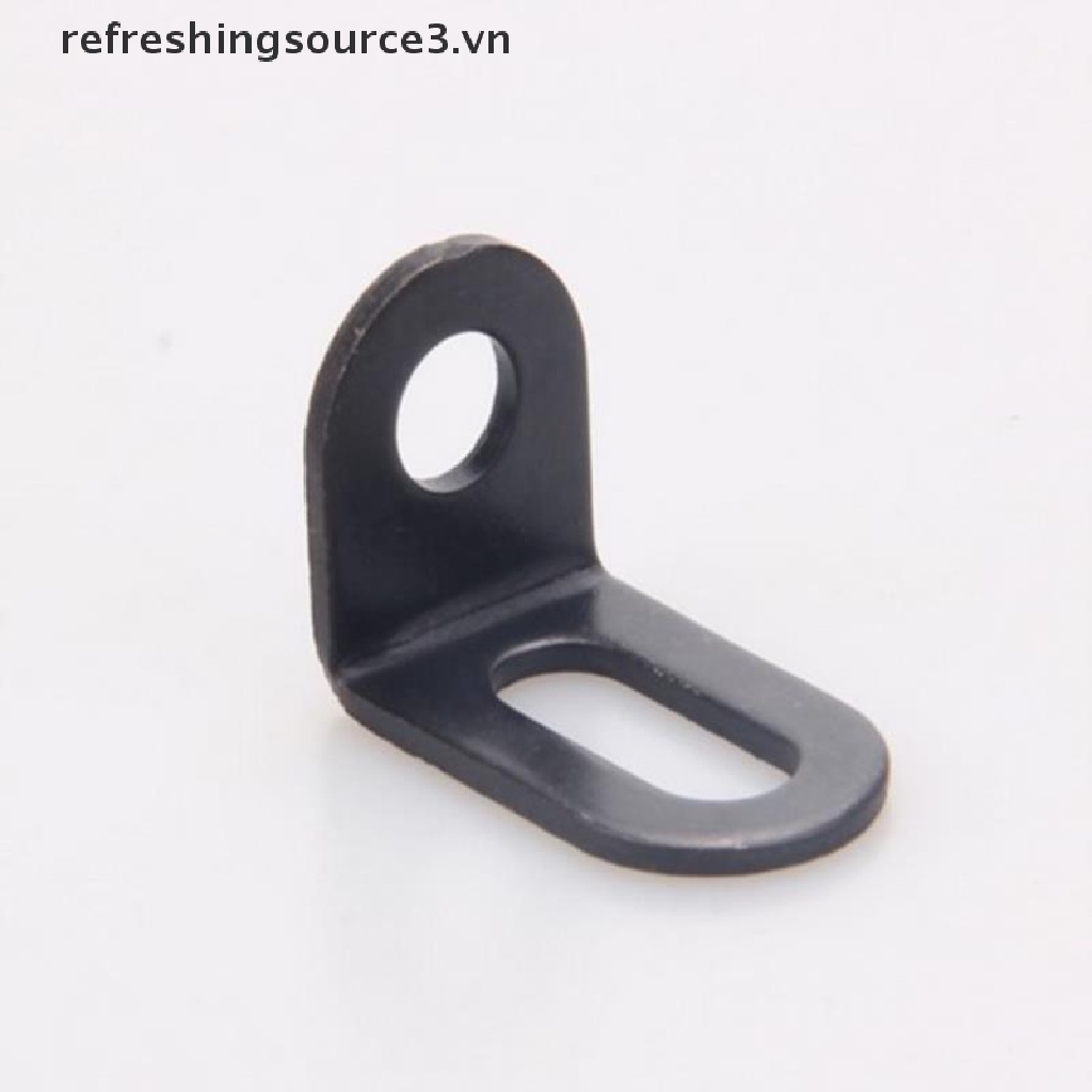 Bộ 10 Giá Đỡ Góc Chữ L Bằng Kim Loại Màu Đen Cho 3Vn