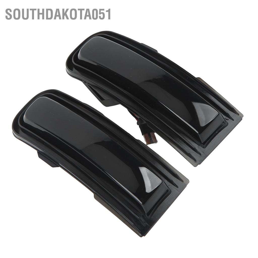 Southdakota051 2 chiếc Gương bên chiếu hậu Đèn báo rẽ IP67 Chống nước Liên tục Chỉ Màu hổ phách Thay thế cho Jeep Renegade 2015‑2022