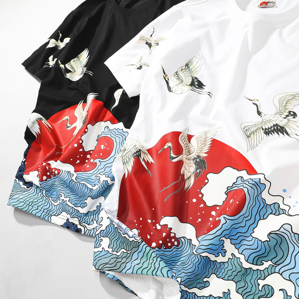 Áo Thun Nam CổTròn INF In Biển Cò,Vải Cotton Co Giãn Form Regular AT010571 ,SOMEHOW