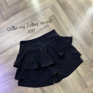 Quần váy 3 tầng