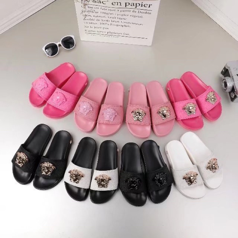 Dép thời trang cho nam và nữ thương hiệu Versace cao cấp