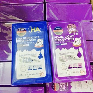 01 miếng Mặt nạ HA Xanh và Tím mask HA