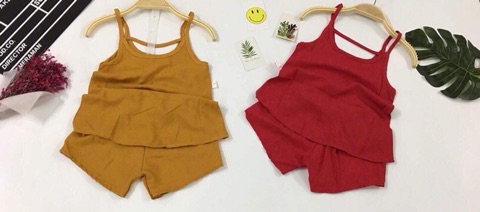 Bộ bé gái lanh lụa