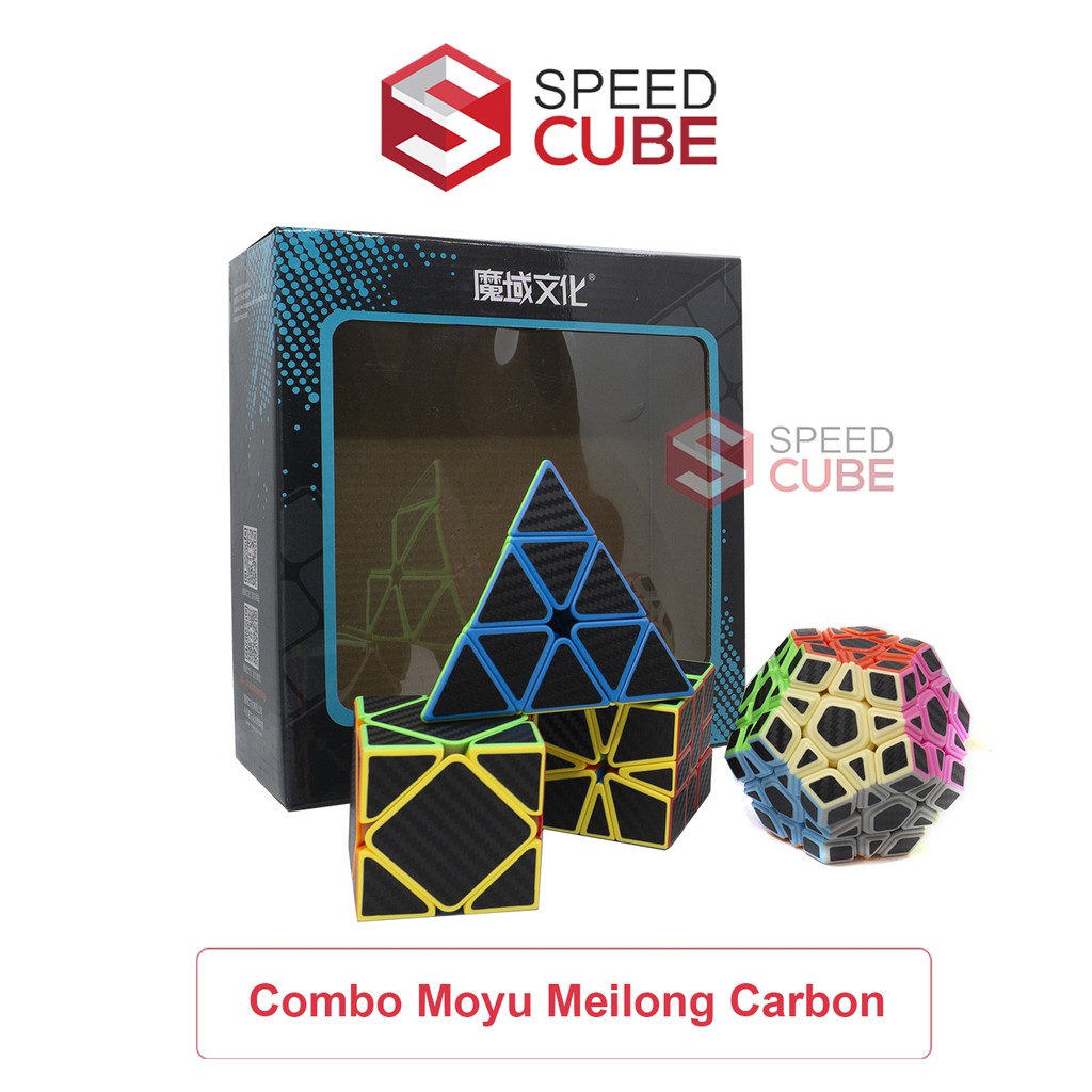 Combo Rubik Biến Thể Pyramix/SQ1/Skewb/Megaminx MoYu MeiLong, Rubik Moyu Chính Hãng – Shop Speed Cube