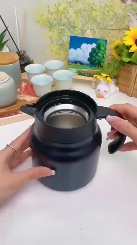 Ấm pha trà giữ nhiệt inox 316 dung tích 1 lít hàng cao cấp - Ca nước giữ nhiệt đựng nước nóng | BigBuy360 - bigbuy360.vn