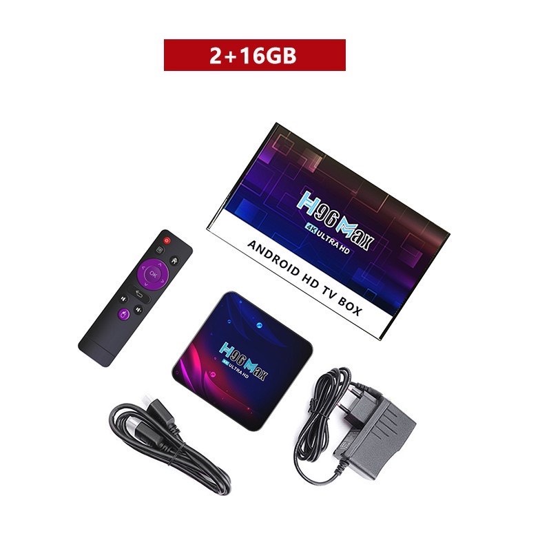 [HÀNG CÓ SẴN] mẫu mới nhất Tivi Box, Android TV Box H96 Max V11 Android 11.0 Rk3318 2g 16g Bluetooth