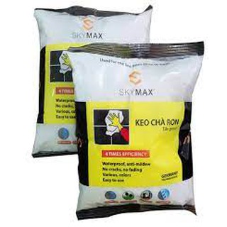 Keo chà ron (dán ron gạch, đánh trắng kẻ gạch)