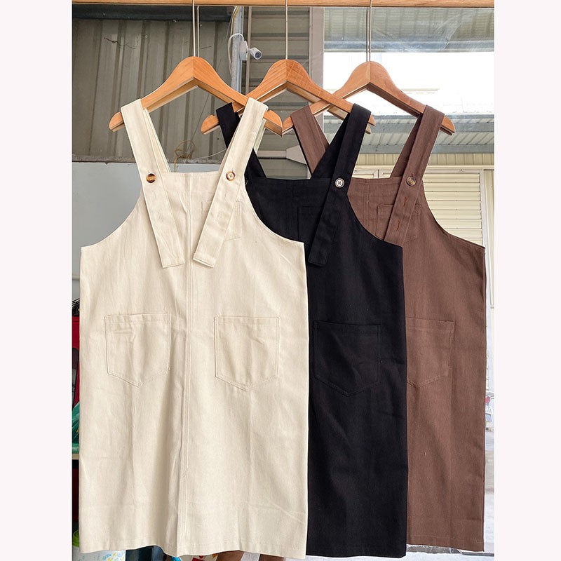 Váy Yếm 2 Túi Trước Chất Thô Hàn Cực Xinh M565-Teen 888 | BigBuy360 - bigbuy360.vn