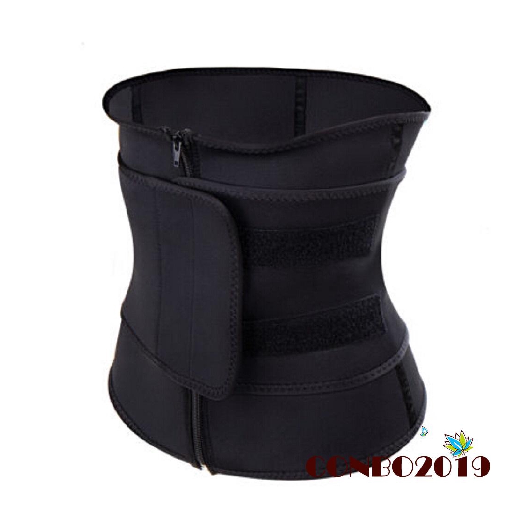 Yoga Slim Waist Trimmer Đai Huấn luyện viên Giảm Cân Đốt Mỡ Cơ Thể Tạo Hình Dáng Tập Gym Dáng Bụng