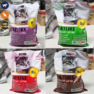 Cát vệ sinh cho mèo Cat Like loại 8l mùi chanh táo cafe