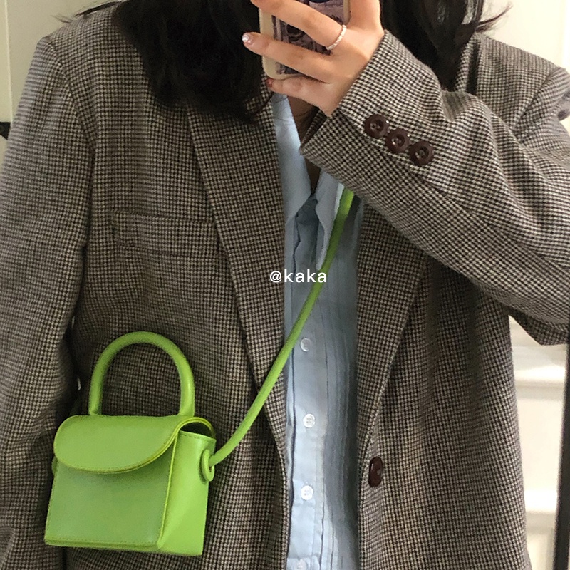 Túi đeo chéo mini dáng vuông thời trang mùa hè Hàn Quốc cho nữ