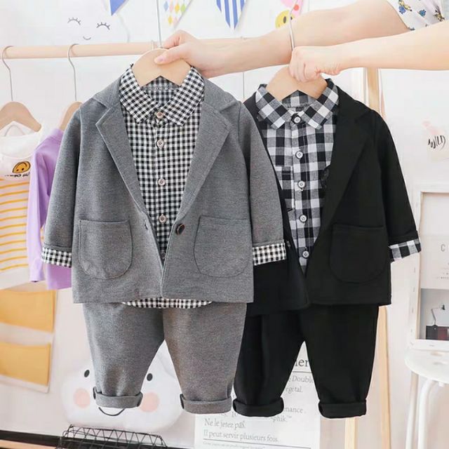Sét vest công tử bé trai lịch lãm