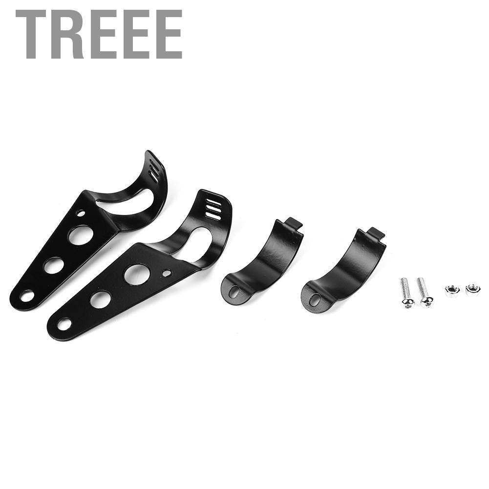 Đèn Pha Cho Xe Mô Tô 7 Inch Kèm Giá Đỡ