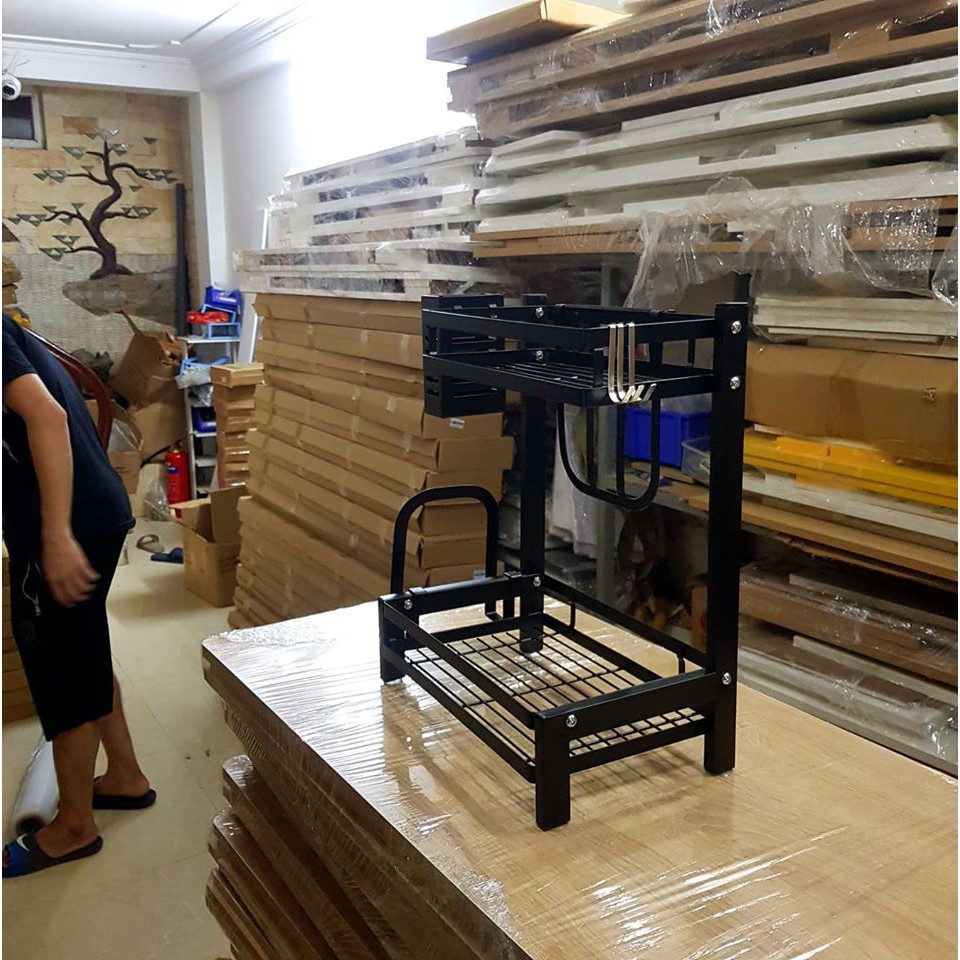 Combo Kệ gia vị 3 tầng hiện đại phòng bếp( full phụ kiện giá để đũa+thớt) | BigBuy360 - bigbuy360.vn