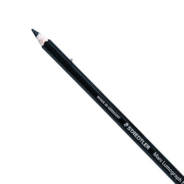 Bút Chì Gỗ 6B Staedtler Mars Lumograph 100B-6B - Thân Đen