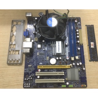 Combo main foxcon G31 + Ram 2Gb + cpu E5300 + Quạt