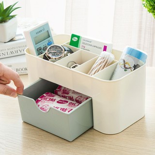 Kệ đựng mỹ phẩm mini đa năng 2 tầng