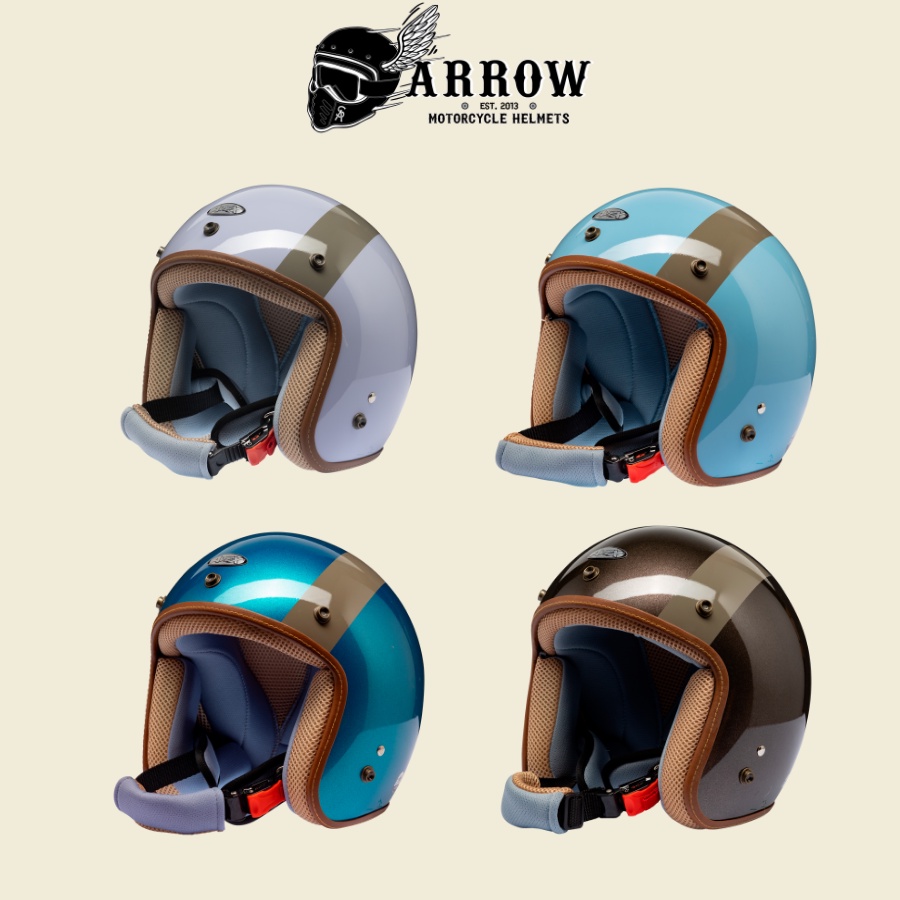 Mũ bảo hiểm 3/4 Biltro arrow shop Eli cao cấp nón bảo hiểm 3/4 nhập khẩu Thái Lan