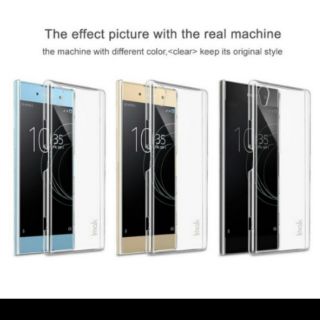 Ốp lưng cứng trong suốt Sony XA1 chính hãng imak