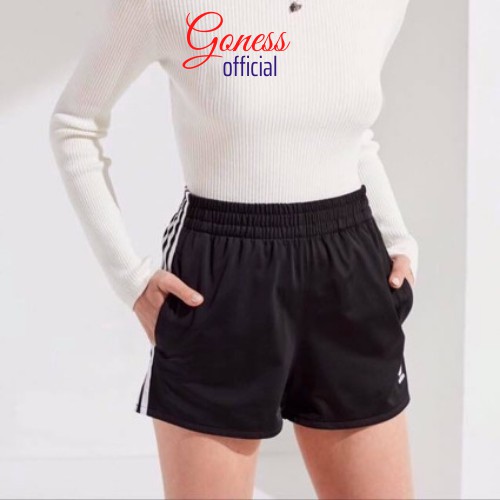 Quần đùi nữ Goness dáng thể thao trẻ trung cá tính thích hợp tập gym, chạy bộ GN202