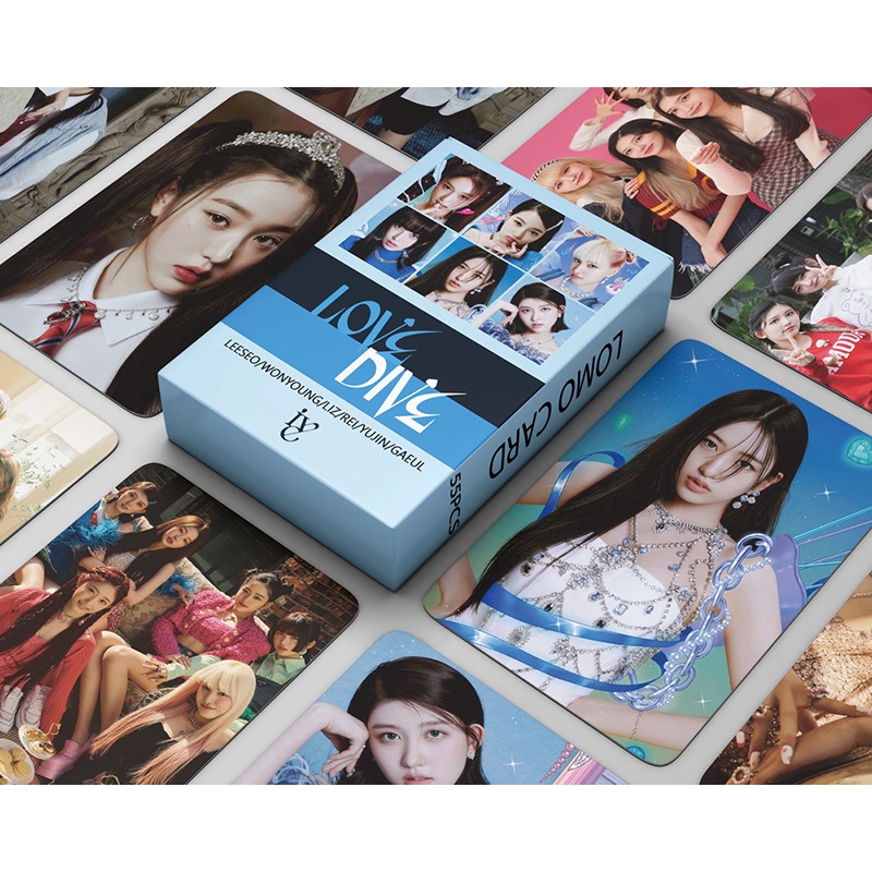 Hộp 54 Thẻ Ảnh LOMO Album LOVE Lặn Tình Yêu (Hàng Có Sẵn)