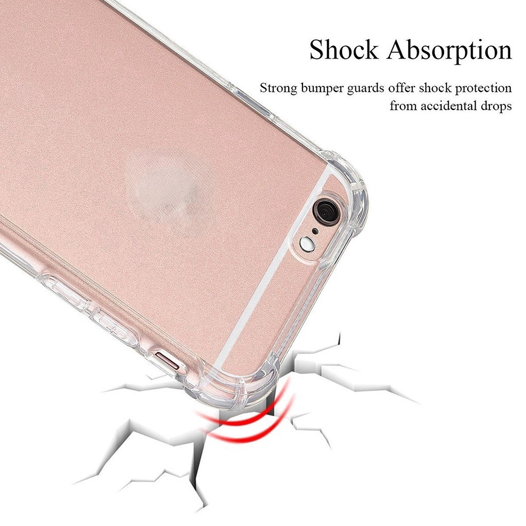 Ốp điện thoại TPU trong suốt cho for iPhone 6/7/8/XCase