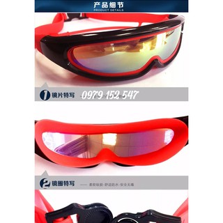 Kính bơi Lemandii màu đỏ