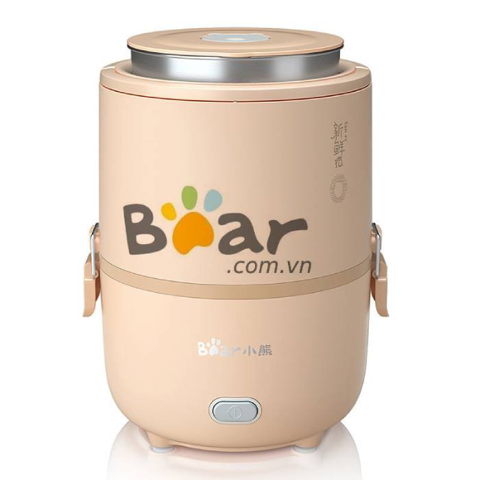 [Mã ELMS5 giảm 7% đơn 300K] Hộp cơm hâm nóng Bear giảm tiếng ồn khi hâm DFH-B15N1