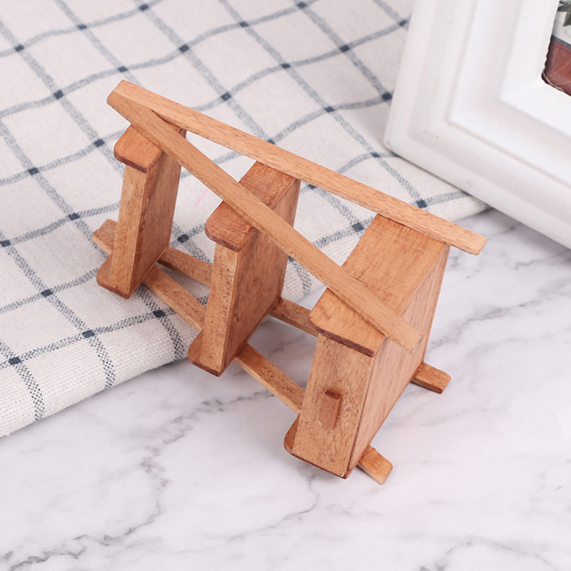 Kệ Gỗ Mini Tỉ Lệ 1: 1 Trang Trí Nhà Búp Bê