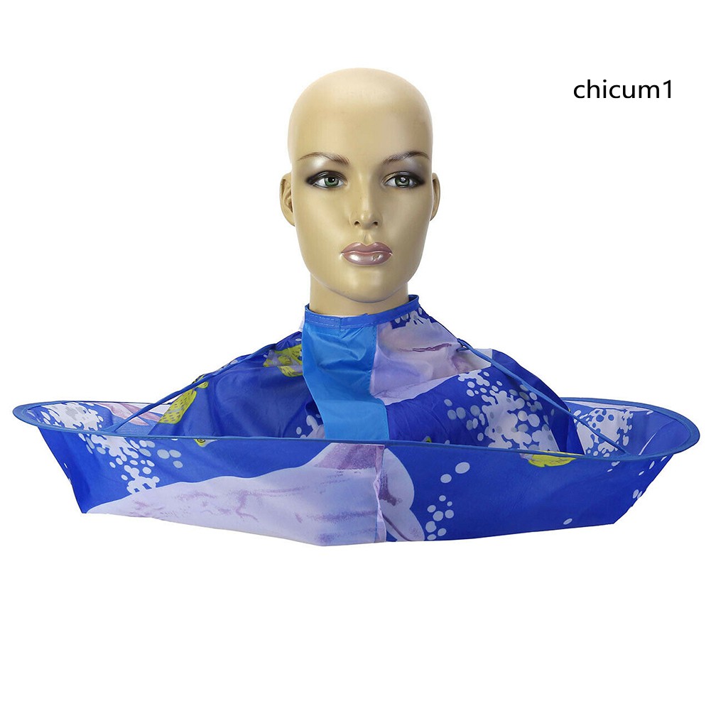 [Hàng mới về] Áo choàng cắt tóc họa tiết tùy chọn xinh xắn tiện lợi dành cho trẻ em