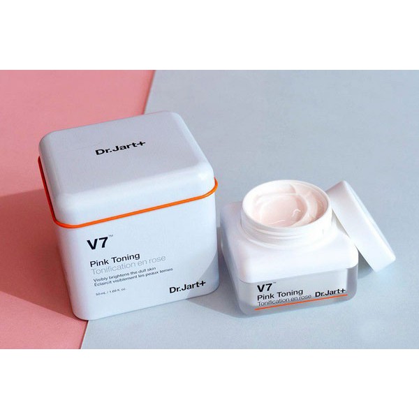 (dodo 1)kem dưỡng trắng da v7 pink toning