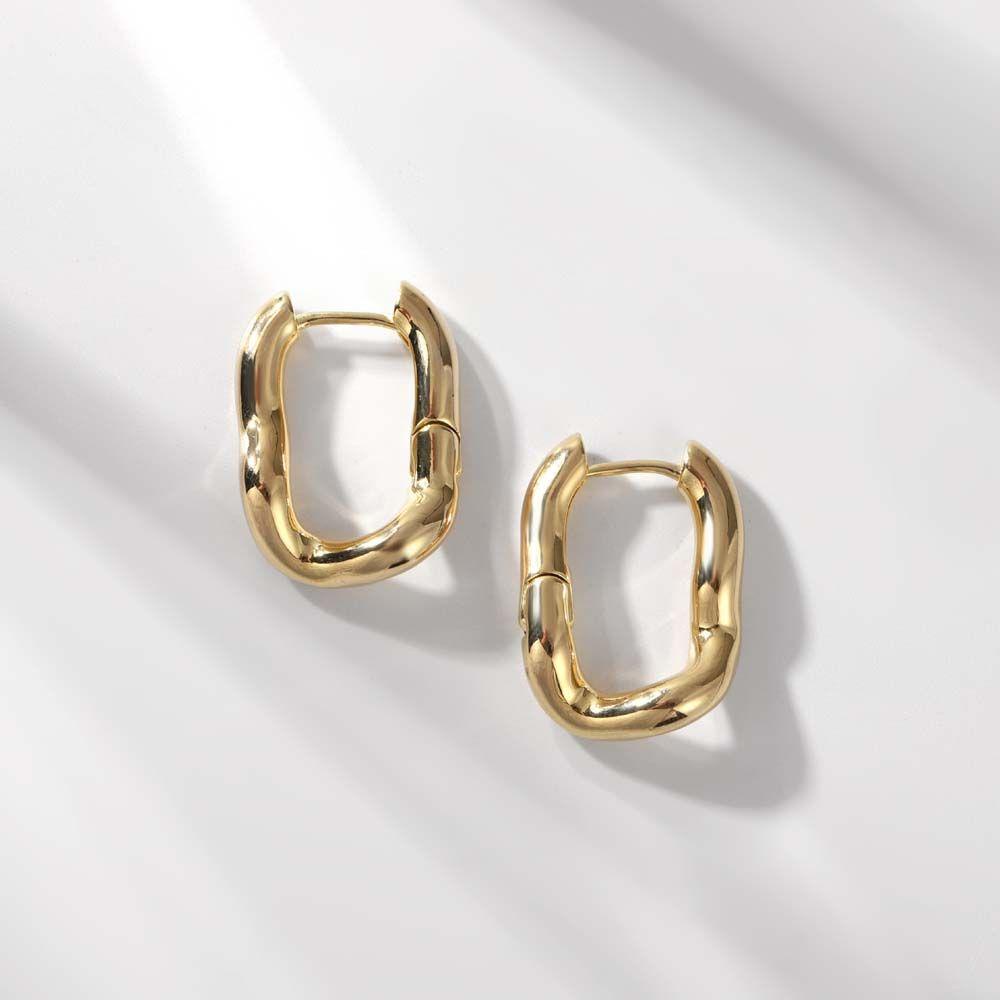 SOMEDAYZL Bông Tai Đinh Tán Bằng Đồng Cá Tính Cho Nam &amp; Nữ