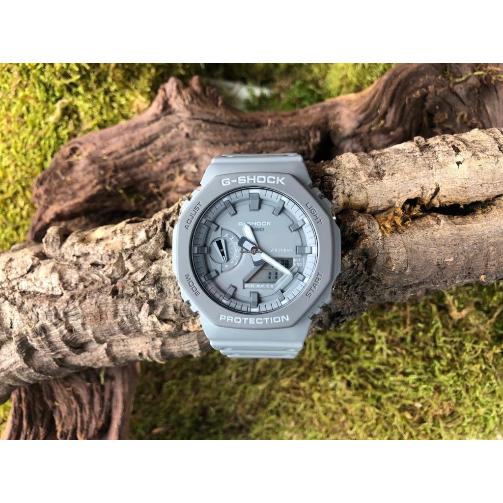 Đồng Hồ Casio Nam Dây Nhựa GSHOCK GA-2110ET-8ADR Chính Hãng