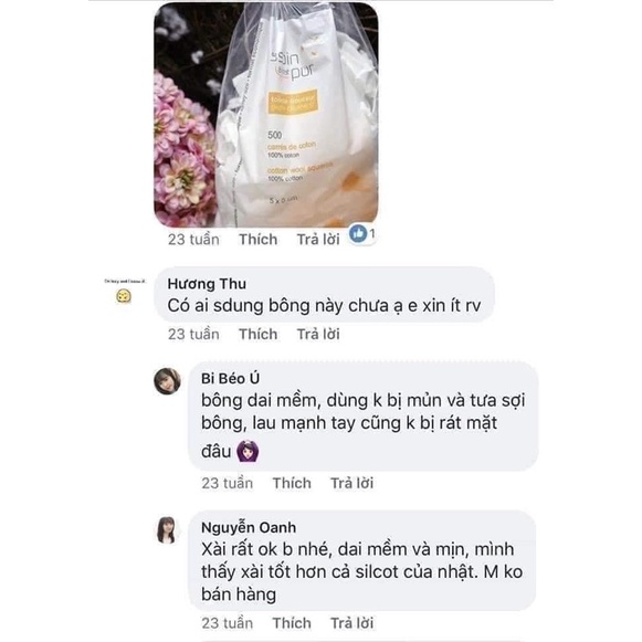 Bông Tẩy Trang 500 Miếng Của Pháp, Bông Tẩy Trang Tetra 600 Miếng Pháp Date 2026