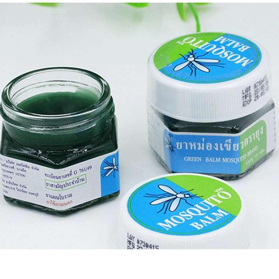 1 HŨ Kem chống muỗi Green Balm Mosquito (Thailand)