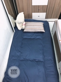 Set vỏ gối + bọc topper 1m*2m