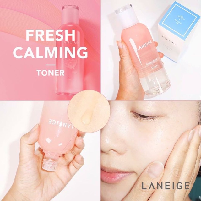 Laneige Fresh Calming Toner-Nước cân bằng da Laneige Fresh Calming