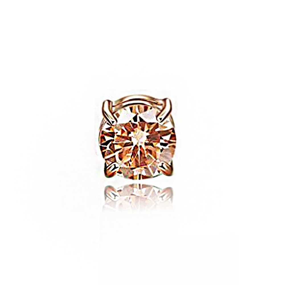 Khuyên Tai Nam Châm Đính Đá Zircon Thời Trang