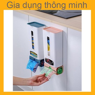 Đồ dùng tiện ích - Hộp đựng túi rác dán tường thông minh