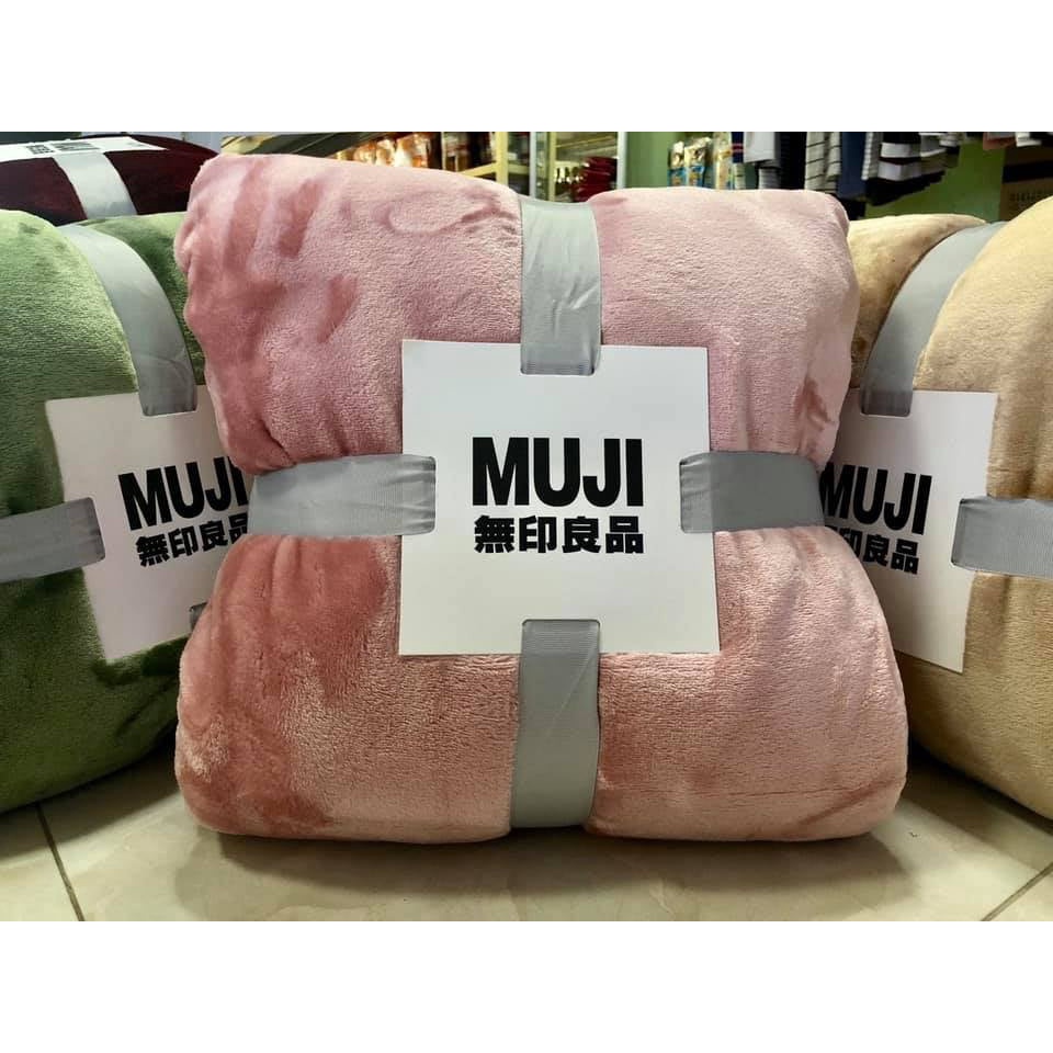 CHĂN LÔNG THỎ MUJI XUẤT NHẬT, CHĂN VĂN PHÒNG CAO CẤP MỀM MỊN KÍCH THƯỚC 2M*2M2