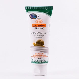 Sữa rửa mặt làm trắng da ohio ốc sên 80g