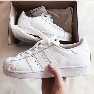 (Có sẵn-Ảnh thật) Giày thể thao SuperStar All ưhite superstar trắng