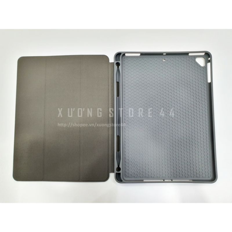 [Rãnh Pencil] Bao da iPad 12.9/11/9.7/7.9 inch MUTURAL Design Case da nắp gập lót nhung, chống va đập, khe Apple Pencil