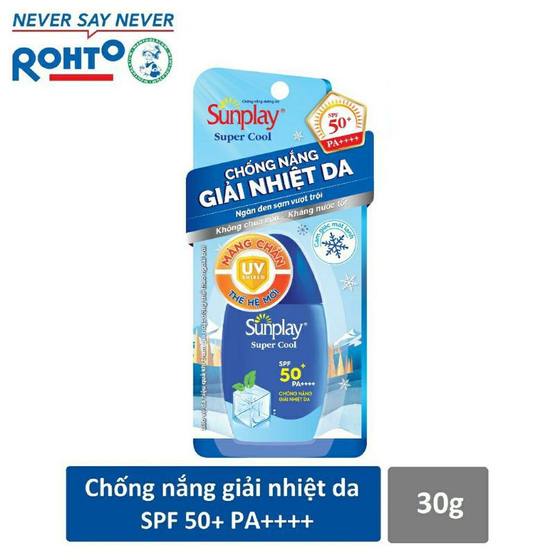 Kem chống nắng giải nhiệt da Sunplay super cool SPF50 30g