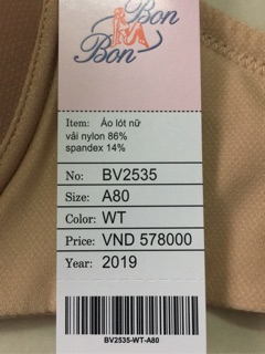 Áo ngực BonBon BV 2535