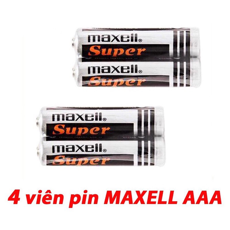 Cặp 2 viên pin AAA Maxell super đa dụng