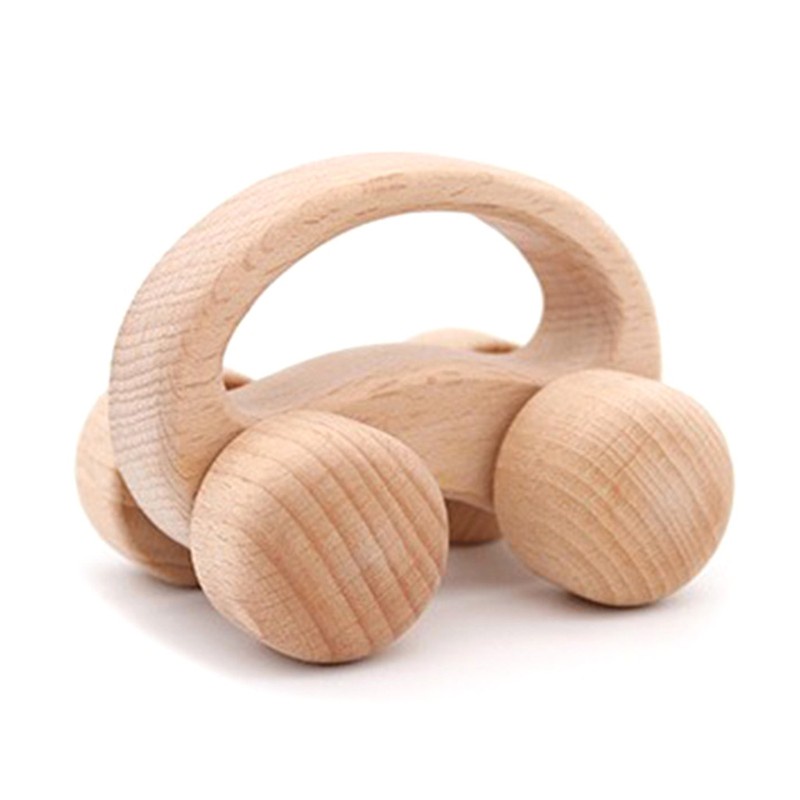 Xe Đồ Chơi Thủ Công Bằng Gỗ Cho Bé