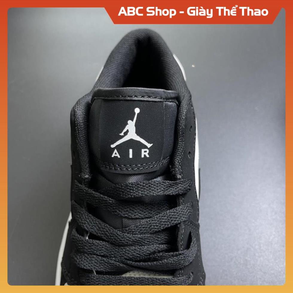 Giày Sneaker Jordan 1 Đen Trắng, Giầy Thể Thao JD1 JD Nam Nữ Low Học Sinh